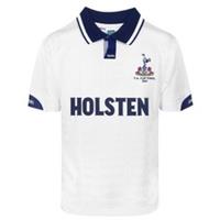 Score Draw Mens Spurs 91 Home Jersey Licensed Retro Shirt - XL Regular