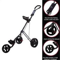 Slazenger 3 Wheel Trolley 00 Golf - One Size Regular