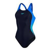 Speedo Womens CBS MuscleBck One Piece Pool Beach Swimsuit Swimwear - 8 Regular