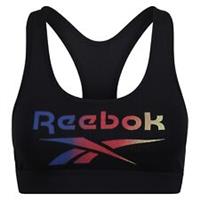 Reebok Womens Gina Crop Top Lightly Lined Bralettes - Check Description Regular