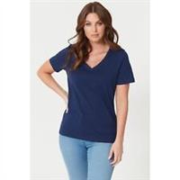 Be You Womens V Neck T-Shirt Regular Fit - 18 Regular