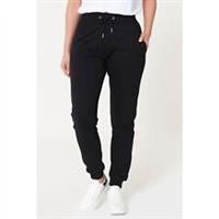 Be You Womens Black Jogger Closed Hem Fleece Jogging Bottoms Sweatpants - 12-14 (M) Regular