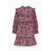 Be You Girls Vintage Floral Dress Purple Mini - 3-4 Yrs Regular