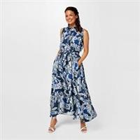 Biba Art Deco Dress Ladies Midi - 10 (S) Regular