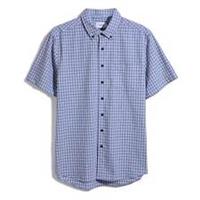 Farah Mens Krieger Ss Chk Oxford Shirt - Short Sleeve - M Regular