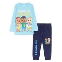 Character Kids Cocomelon T-Shirt And Jogger Set Closed Hem Fleece Jogging - 1-2 Yrs Regular