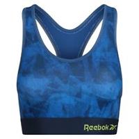 Reebok Womens Gail Crop Top Lightly Lined Bralettes - 8 (XS) Regular