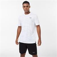 Everlast Mens Tech T-Shirt Short Sleeve Sports Training Fitness Gym Performance - S Regular