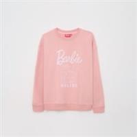 Character Womens Barbie Malibu Sweatshirt Pink Crew Sweater - 10 Regular