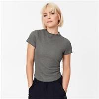 Jack Wills Womens Textured Open Back Top Cut Out Collared - 12 Regular