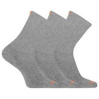 Merrell Mens Cushioned Crew Sock 3 Pack Walking Socks - S-M Regular