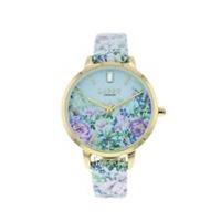 Lipsy Womens Flrl Print Wtc Analogue Quartz Watches