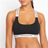 Crosshatch Womens Sophea 2 PackBrl Woven Bralets - 12 Regular