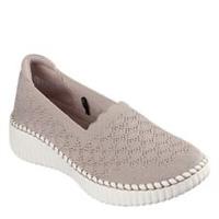 Skechers Womens Scallop Crochet Knit Loafer W Air Slip On Trainers Sneakers