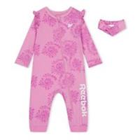 Reebok Kids Swirl Romper Bodysuits - 0-3 Months Regular