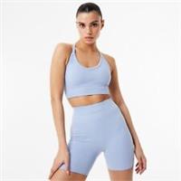 USA Pro Womens x Sophie Habboo Seamless Rib Sports Bra Training Fitness Gym Crop - 8 Regular