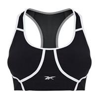 Reebok Womens Lux Racer Colorblocked Padded Bra Medium Impact Sports Training - 4-6 Regular