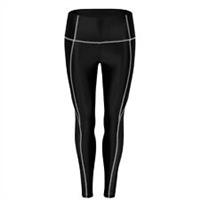 Reebok Womens Studio Shiny Mesh Leggings Activewear Training Sports Bottoms Gym - 8-10 Regular