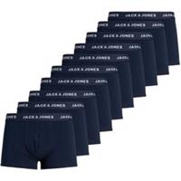Jack & Jones Mens Solid 10 Pack Boxer Trunks - 2XL Regular