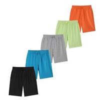 Studio Boys Older 5 Pack Bright Shorts Jersey - 12-13 Years Regular