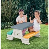 Dolu Kids Picnic Table Garden Games