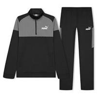 Puma Kids Half Zip Poly Tracksuit Sports Casual - 13 Regular