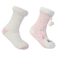 Firetrap Kids Shrp Ln Sck Womens Crew Socks - Ladies 4-8 Regular