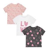 Miso Kids 3 Pack T-Shirt Baby Regular Fit - 1-2 Regular