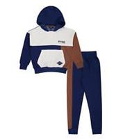 Firetrap Kids Block Jgset Baby Fleece Tracksuit Sports Casuals - 4-5 Regular