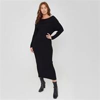 Be You Womens Bardot Dress Knitted - 12 Regular