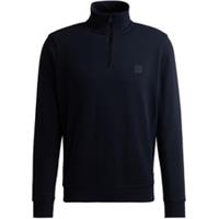 Boss Mens Quarter Sweater 1/4 Zip Fleece Top Collared - 2XL Regular