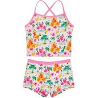 Threadbare Kids Flrl Tnk Tlm Childrens Two Piece Swimwear - 5/6 Regular