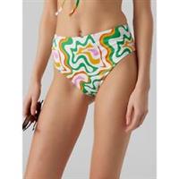 Vero Moda Womens Hw Swim Brief High Waisted Bikini Bottoms - 6 Regular