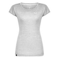 Salewa Womens Puez Melange Dry T-Shirt Short Sleeve Sports Training Fitness Gym - 14 Regular