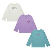 Miso Kids Ls 3 Pack Top Baby Long Sleeve T-Shirt - 1-2 Years Regular