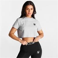 Siksilk Womens T-Shirt Cropped - 4 Regular