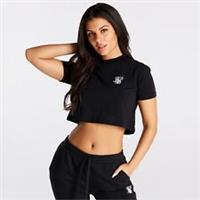 Siksilk Womens T-Shirt Cropped - 12 Regular