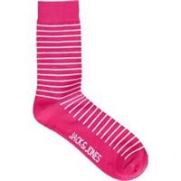 Jack & Jones Mens Stripe Sock Trainer Socks - 6-12 Regular