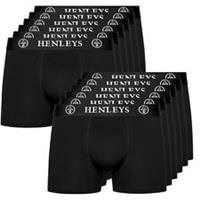 Henleys Mens 12 Pack Boxers Trunk - M Regular