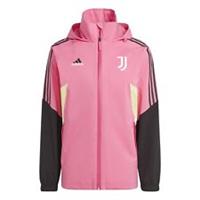 Adidas Mens Juve Rain Jacket Outerwear Licensed - M Regular