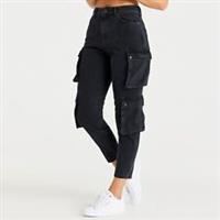 Siksilk Womens Cargo Trousers Bottoms Pants - 4 Regular