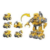 Toylife Unisex Transforming Toy 5 In 1 Robot Vehical 00 Car