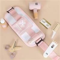 Tooky Toys Unisex Wooden Hairdresser Styling Belt Dress Up