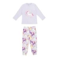 Miso Girls Unicorn Twosie Long Sleeve Pyjama Set - 5-6 Years Regular