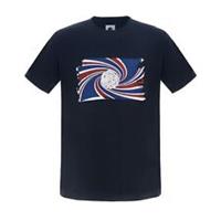 Pretty Green Mens Swirl Logo T-shirt Regular Fit - 2XL Regular