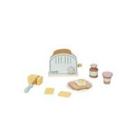 Toylife Unisex Wooden Toaster Set 00 Dress Up