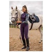 Horseware Aveen Full Length Sleeve Zip Top Ladies Baselayer Compression Armor - 12 (M) Regular