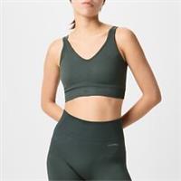 Usa Pro Womens Scoop Back Sports Bra Training Fitness Gym Crop Top Low Impact - 8 Regular
