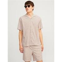 Jack & Jones Mens Jaq Shirt Plain Short Sleeve - XXS Regular