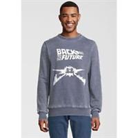 Back To The Future Mens Sw 99 Crew Sweater - Medium Regular